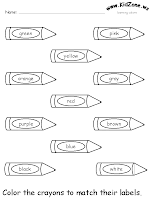 COLOURS WORKSHEETS | learningenglish-esl